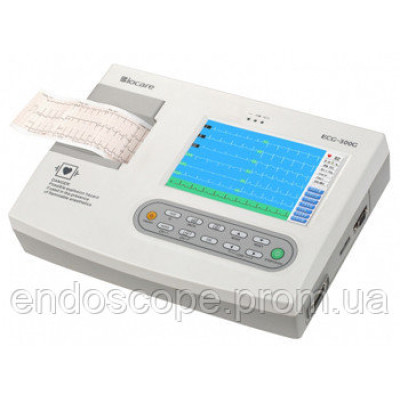 Електрокардіограф цифровий ECG-300G 3-канальний