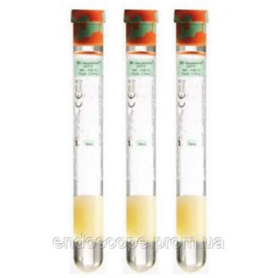Пробірка для аутоплазмотерапии зі скла BD Vacutainer (гепаринат натрію + розділовий гель)